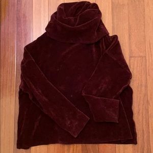 Alice and Olivia Chunky Burgundy Sweater